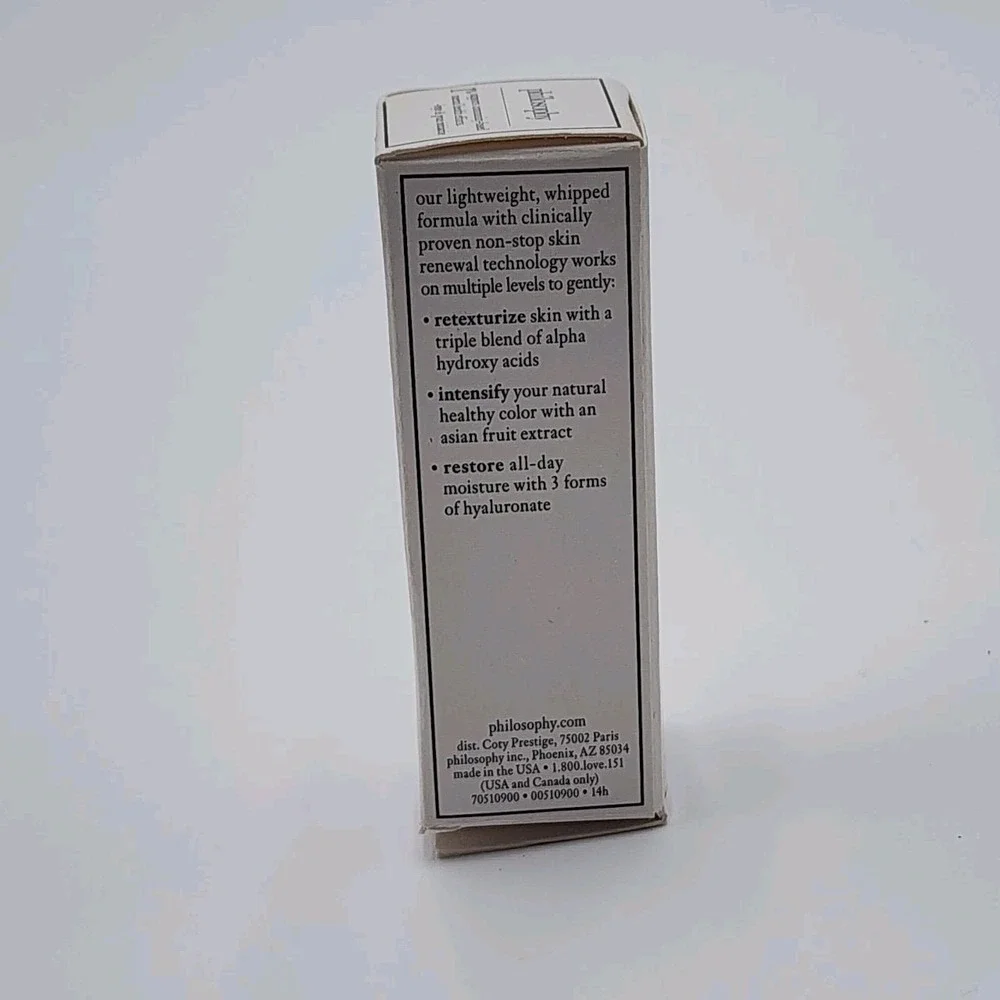 Philosophy Renewed Hope in A Jar Refreshing Refining Moisturizer‎ .25 Fl Oz New